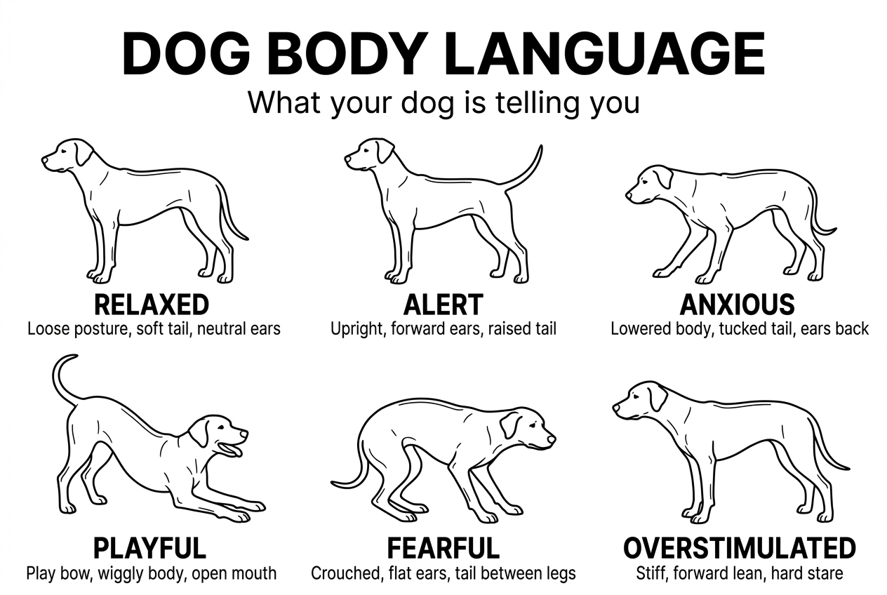 Dog Body Language Chart