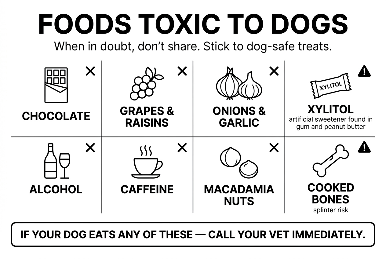 Foods Toxic to Dogs